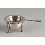 Silver tea strainer