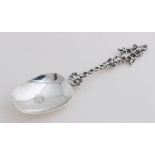 Silver birth spoon