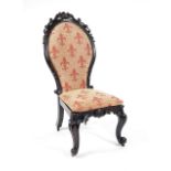 Biedermeier knitting chair