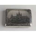 Russian silver box