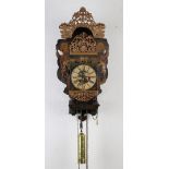 Frisian chair clock