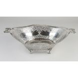 Silver bread basket