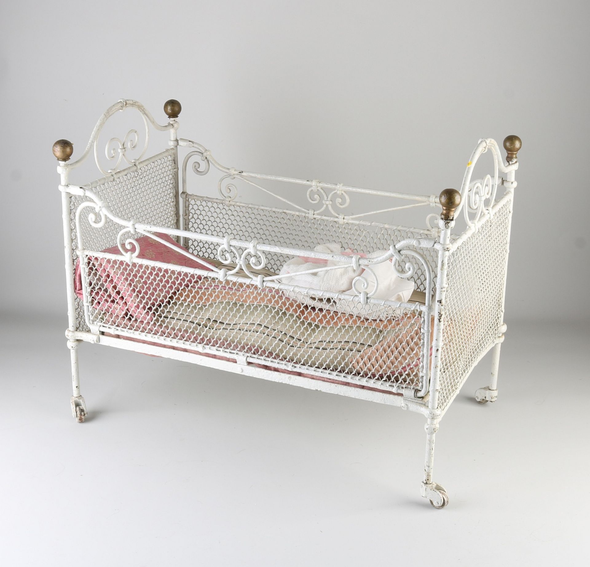 Antique doll bed, 1900