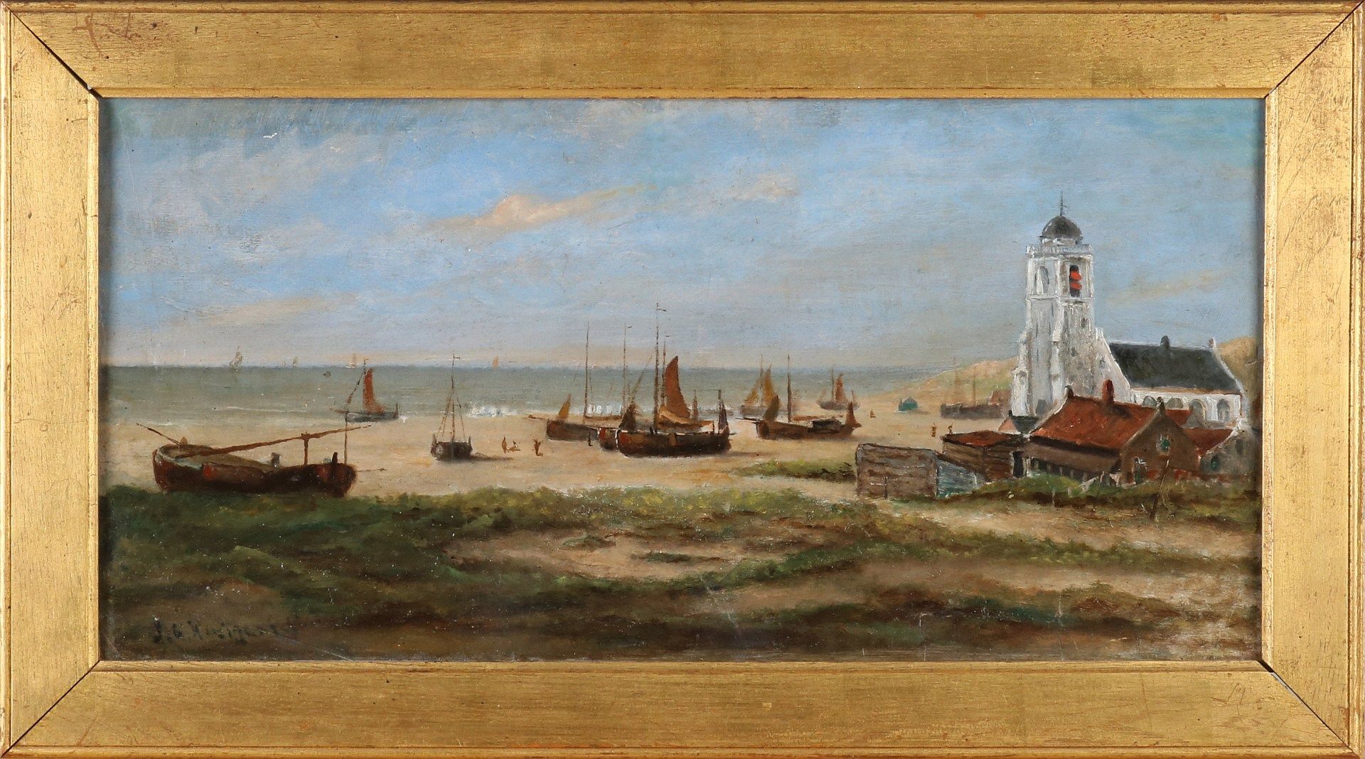Johannes Huygens, View of Katwijk