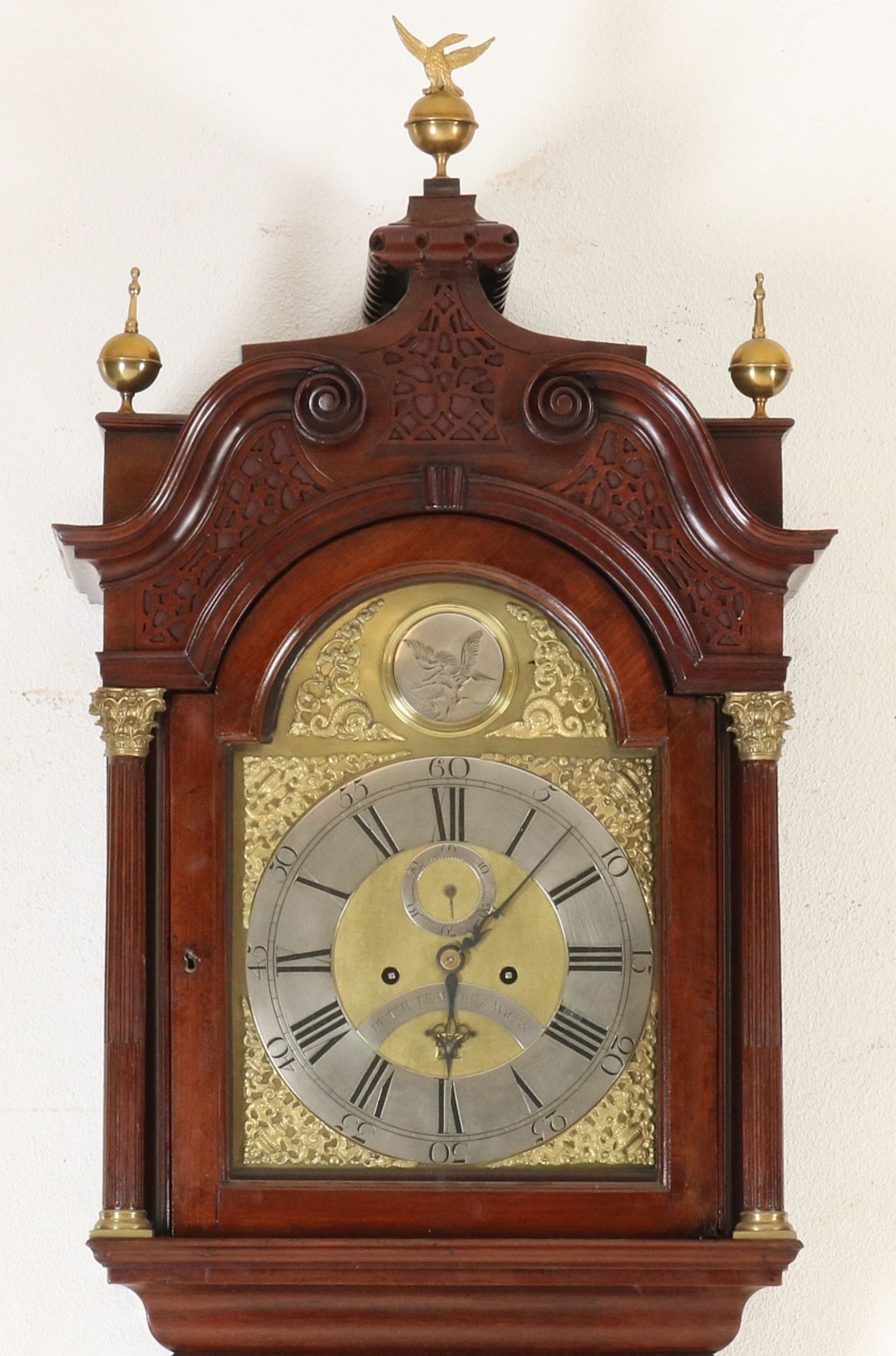 English grandfather clock - Bild 2 aus 2