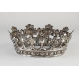 Silver ecclesiastical crown of the Holy Statue