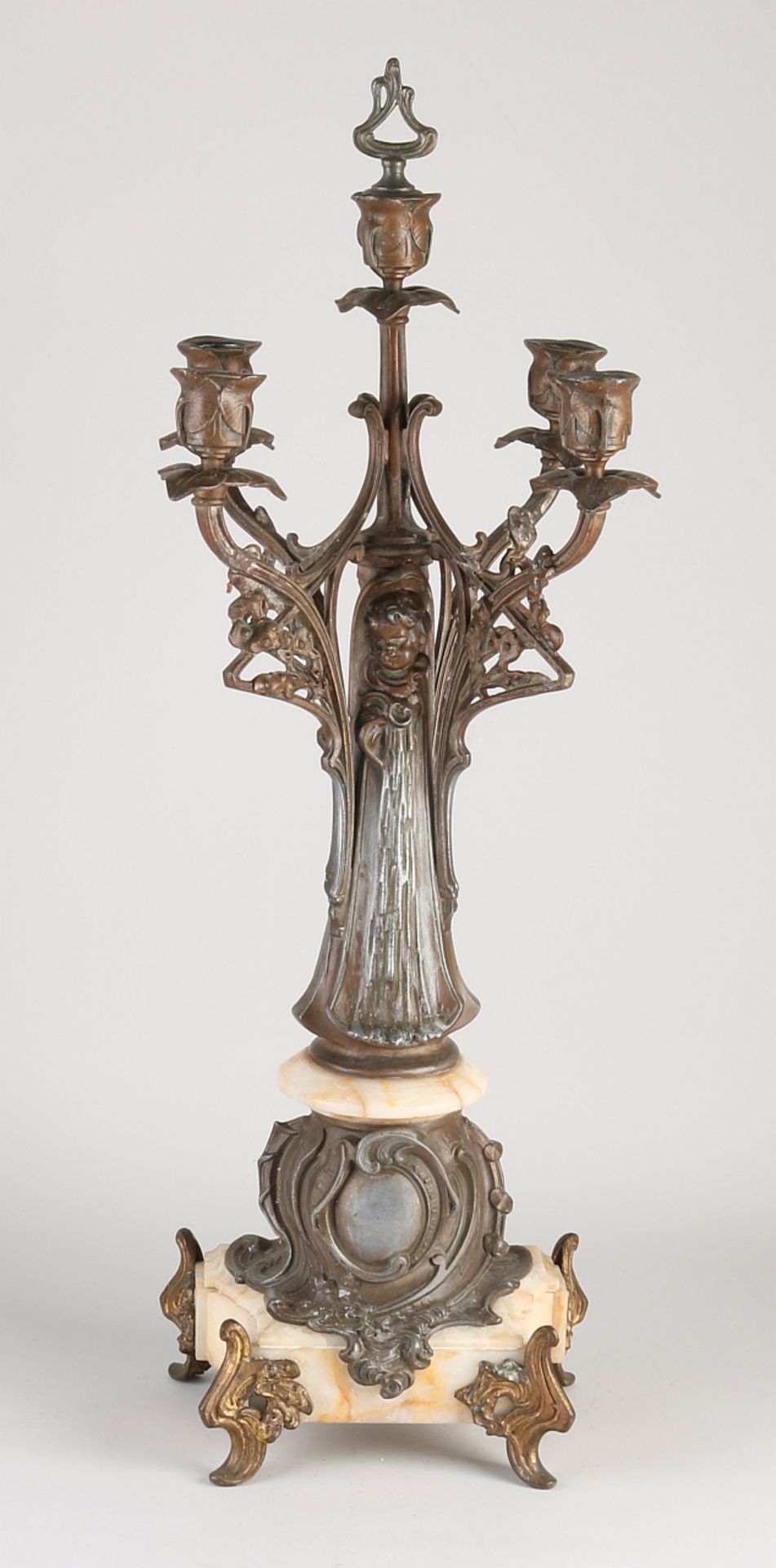 Art Nouveau candlestick, 1900