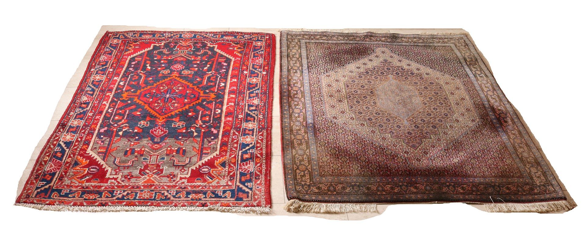 Two old Persian rugs