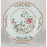 Chinese Family Rose plate