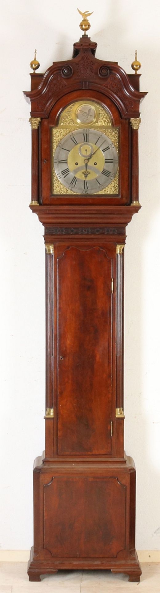 English grandfather clock