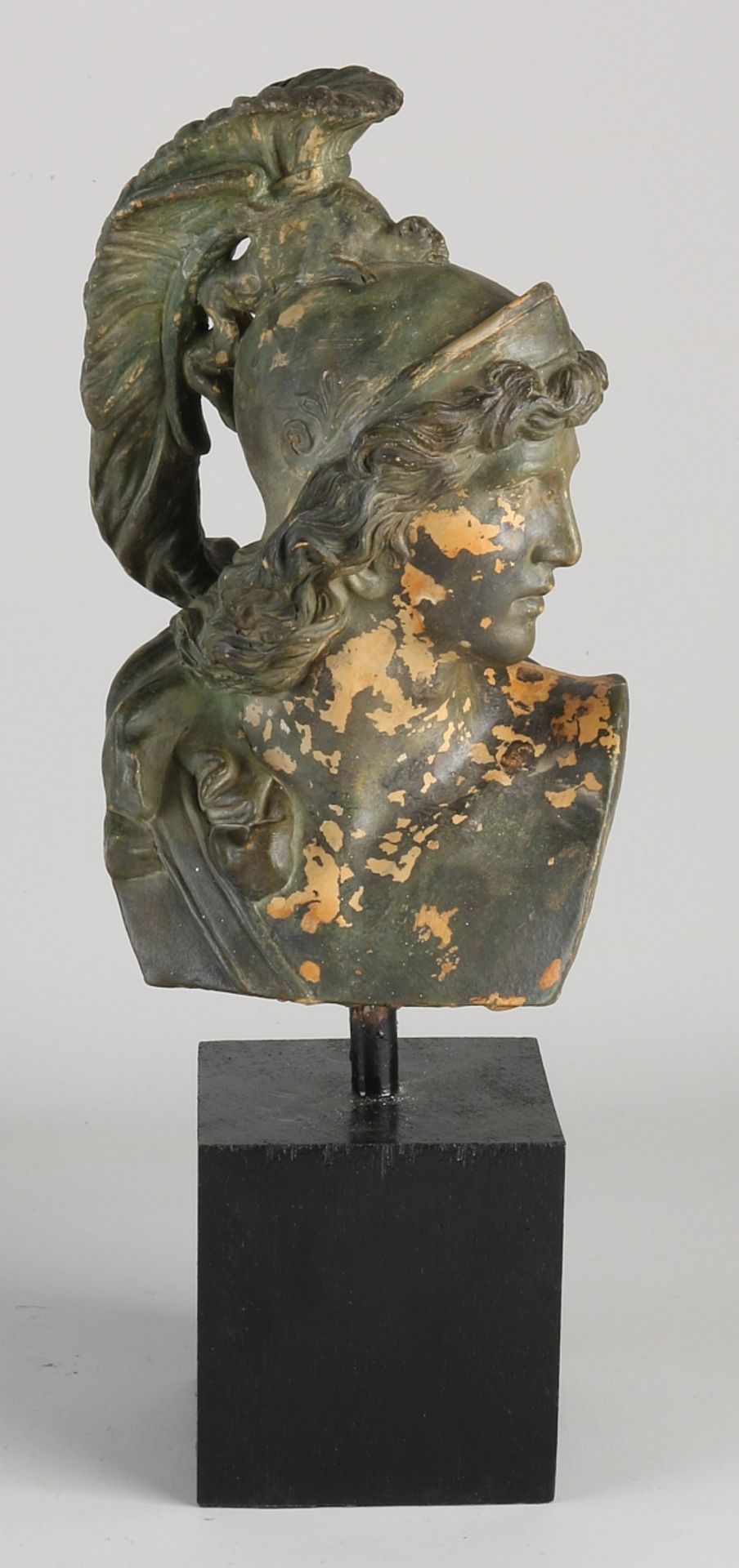 Bust of Greek goddess Minerva (F. Goldscheider)