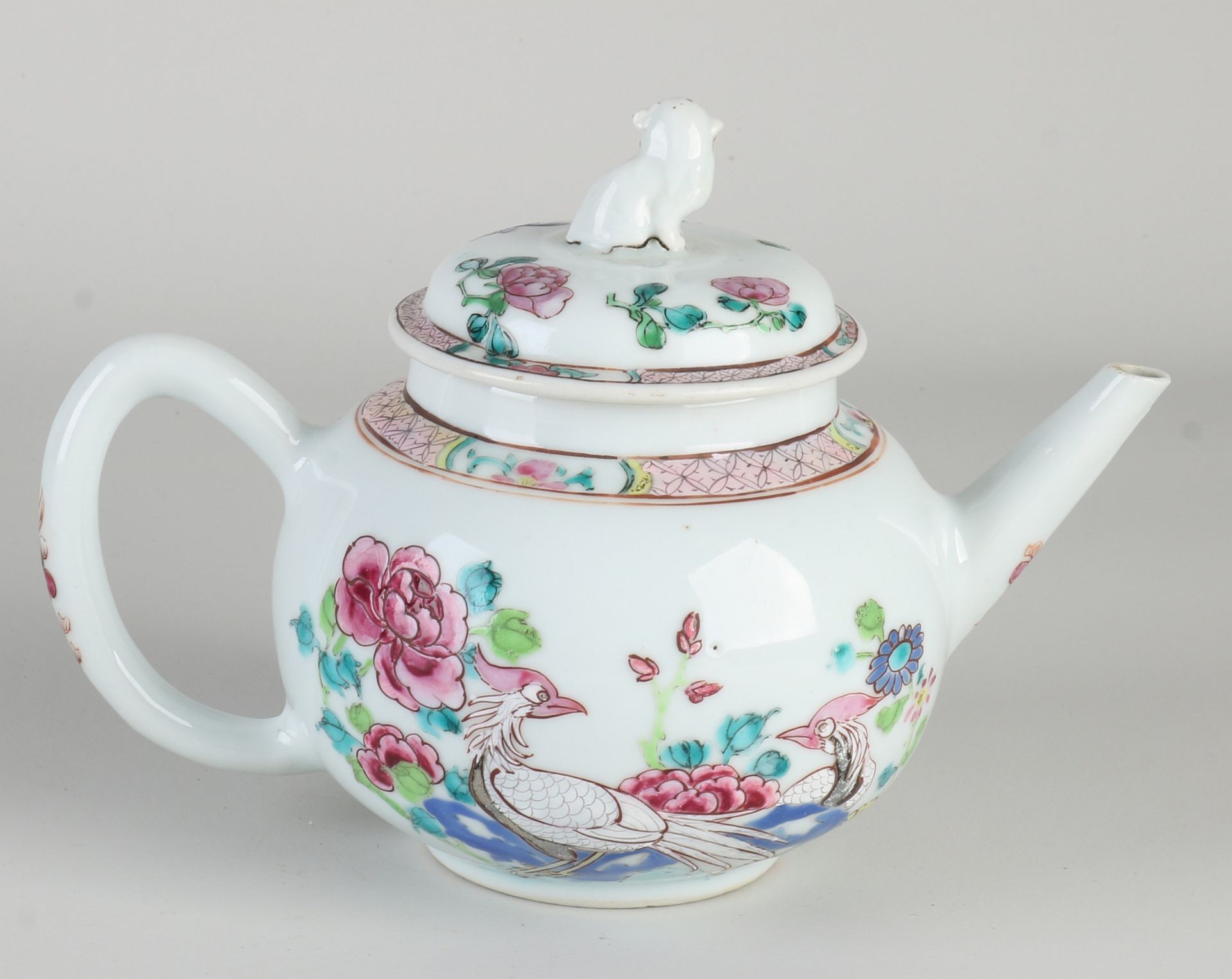 Family Rose teapot, 18th century - Bild 2 aus 3