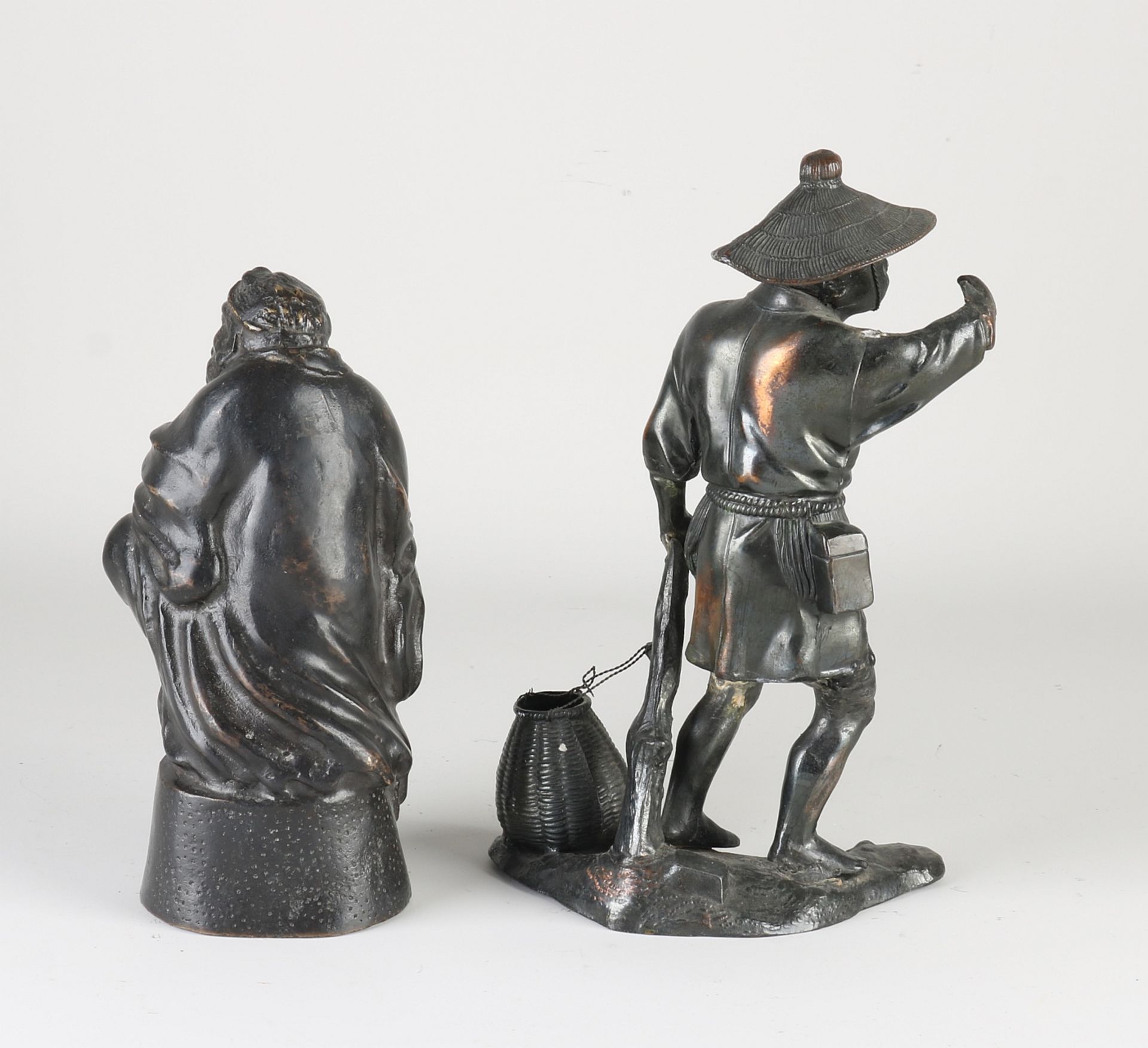 Two Japanese figures - Image 2 of 2