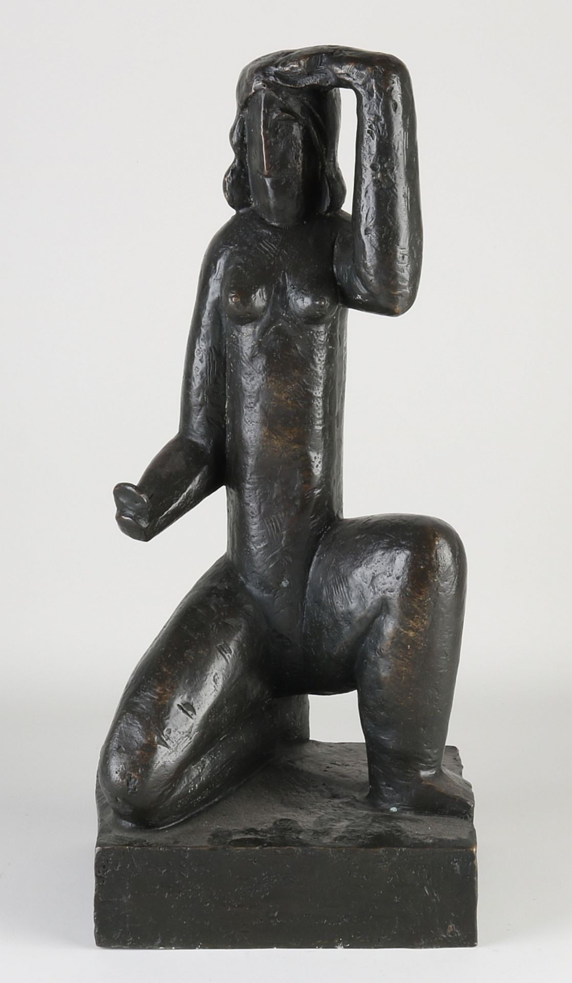 Modern bronze figure, Henri Laurens