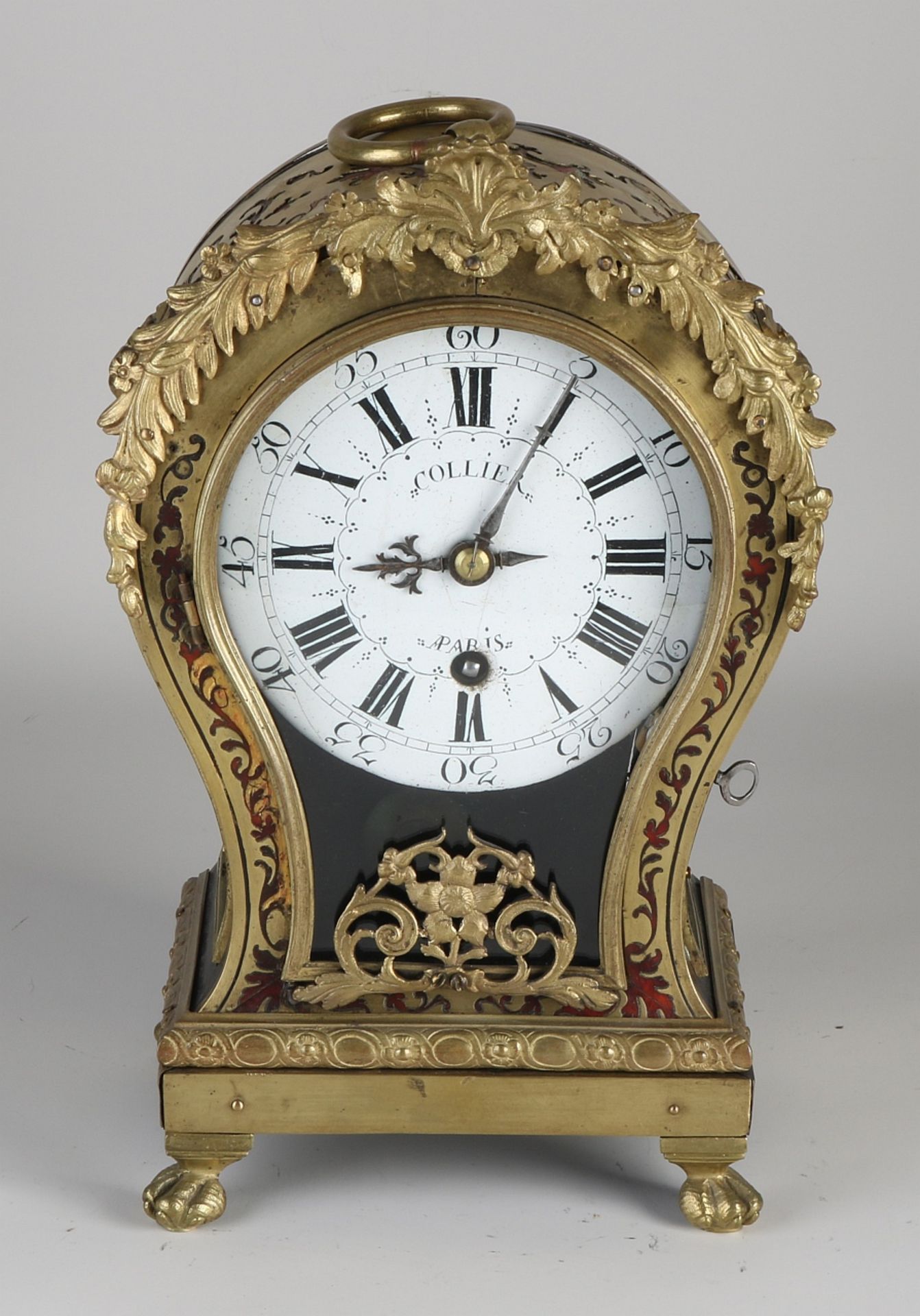 French Tete de Poupée boulle clock - Bild 3 aus 3