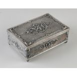 Silver lid box
