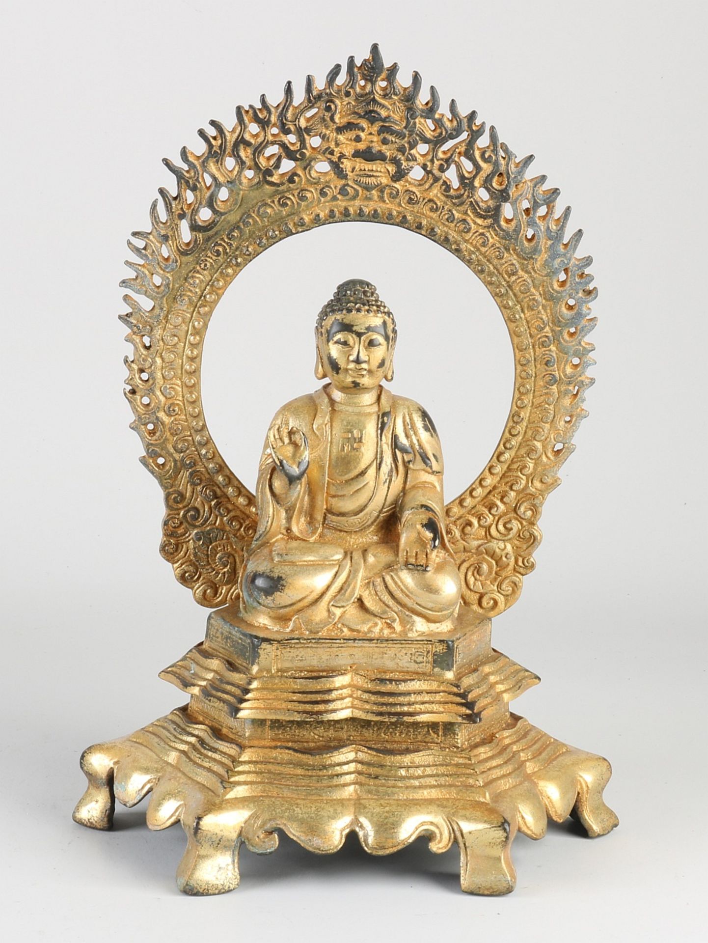 Chinese bronze buddha