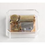 Swiss Reuge music box paperweight
