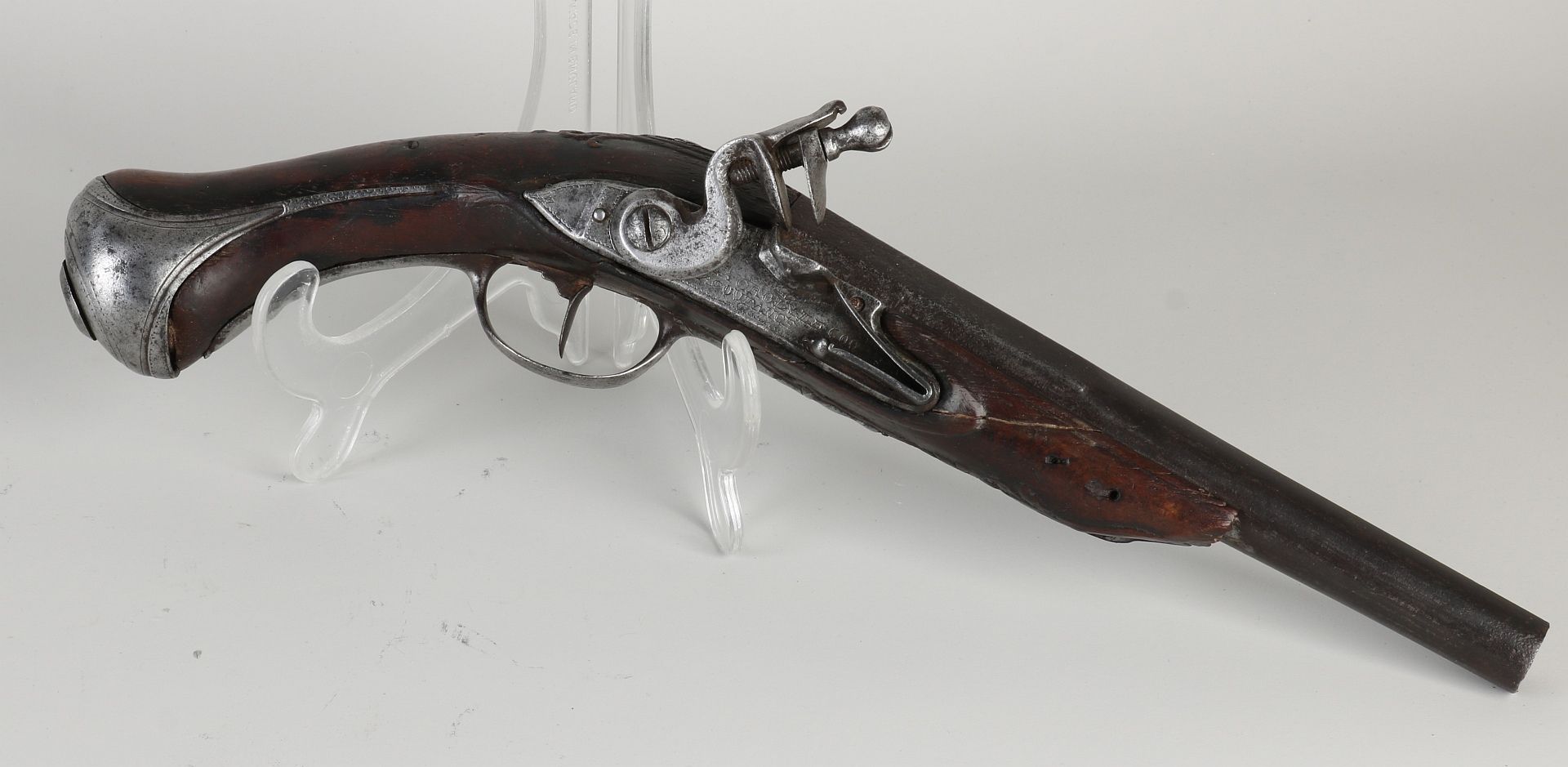 Antique flint gun - Bild 3 aus 3