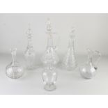 Lot crystal glass (various)