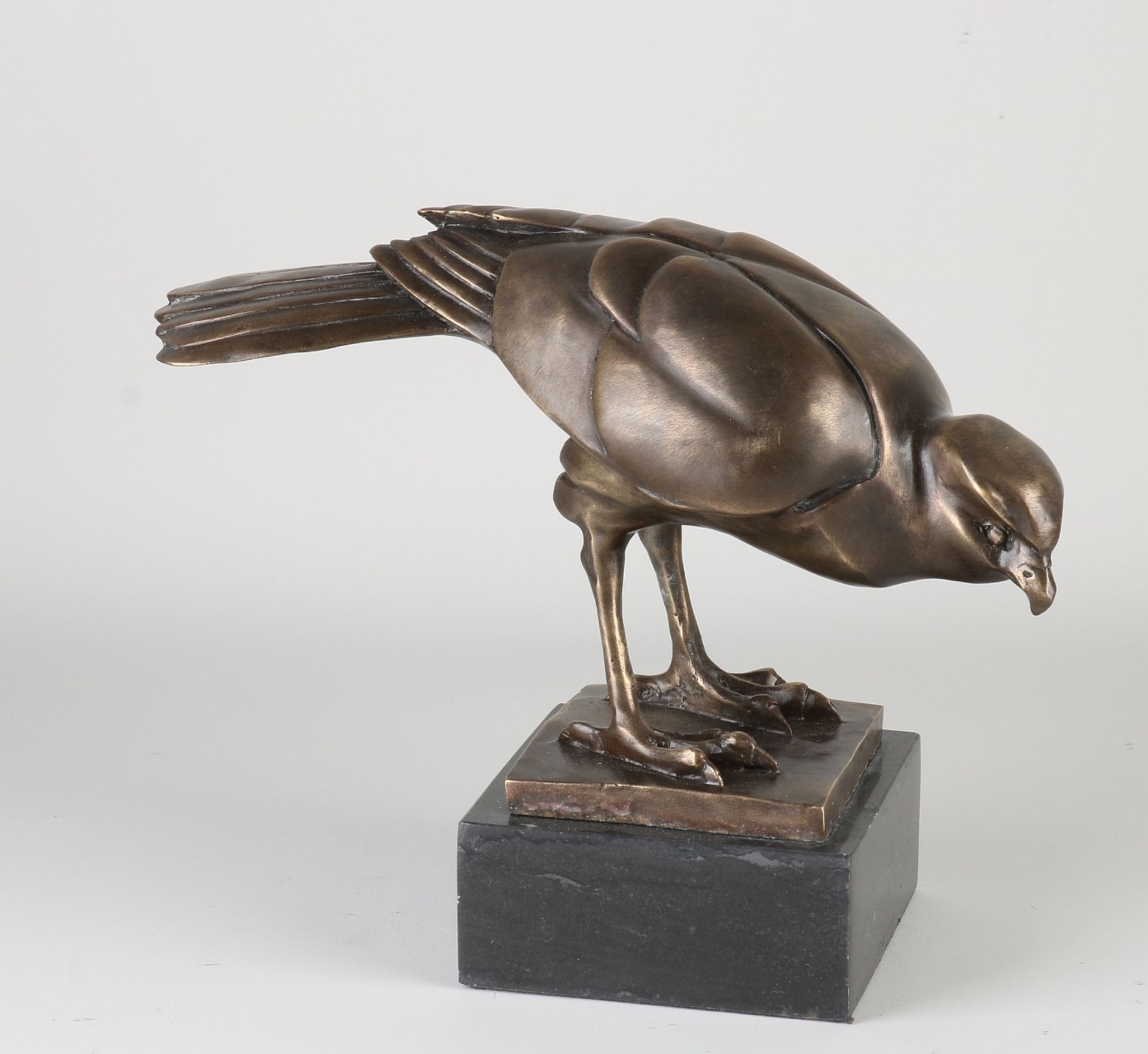 Bronze figure, Hawk