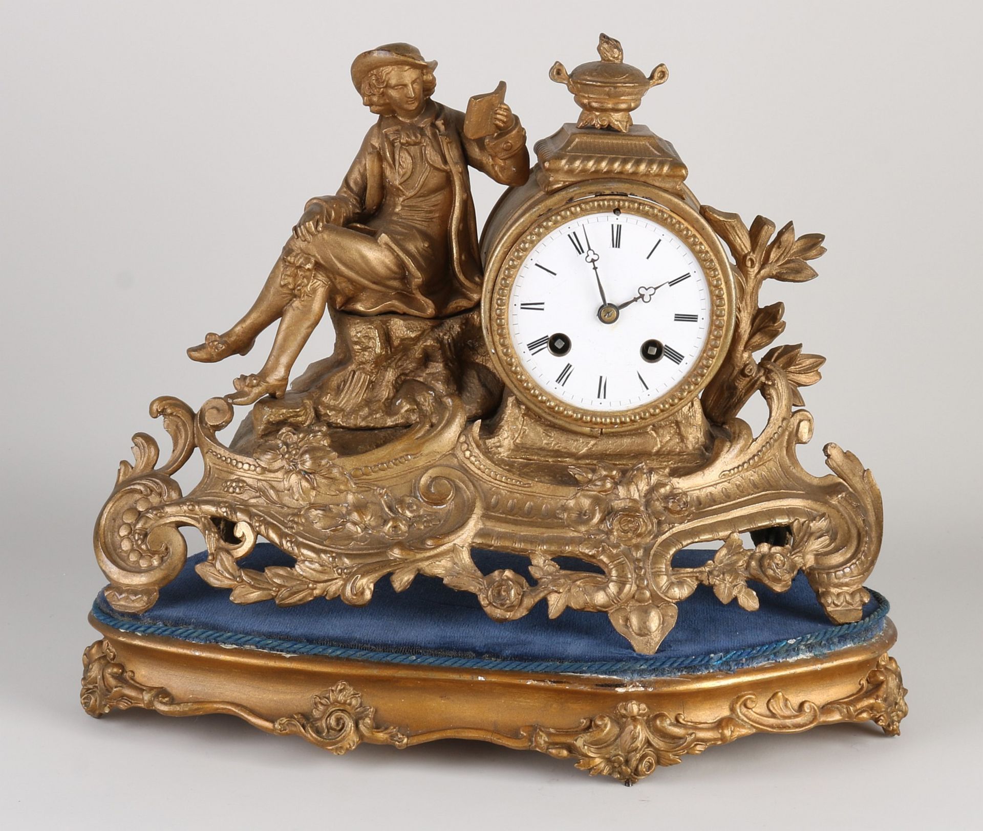 French mantel clock, 1860