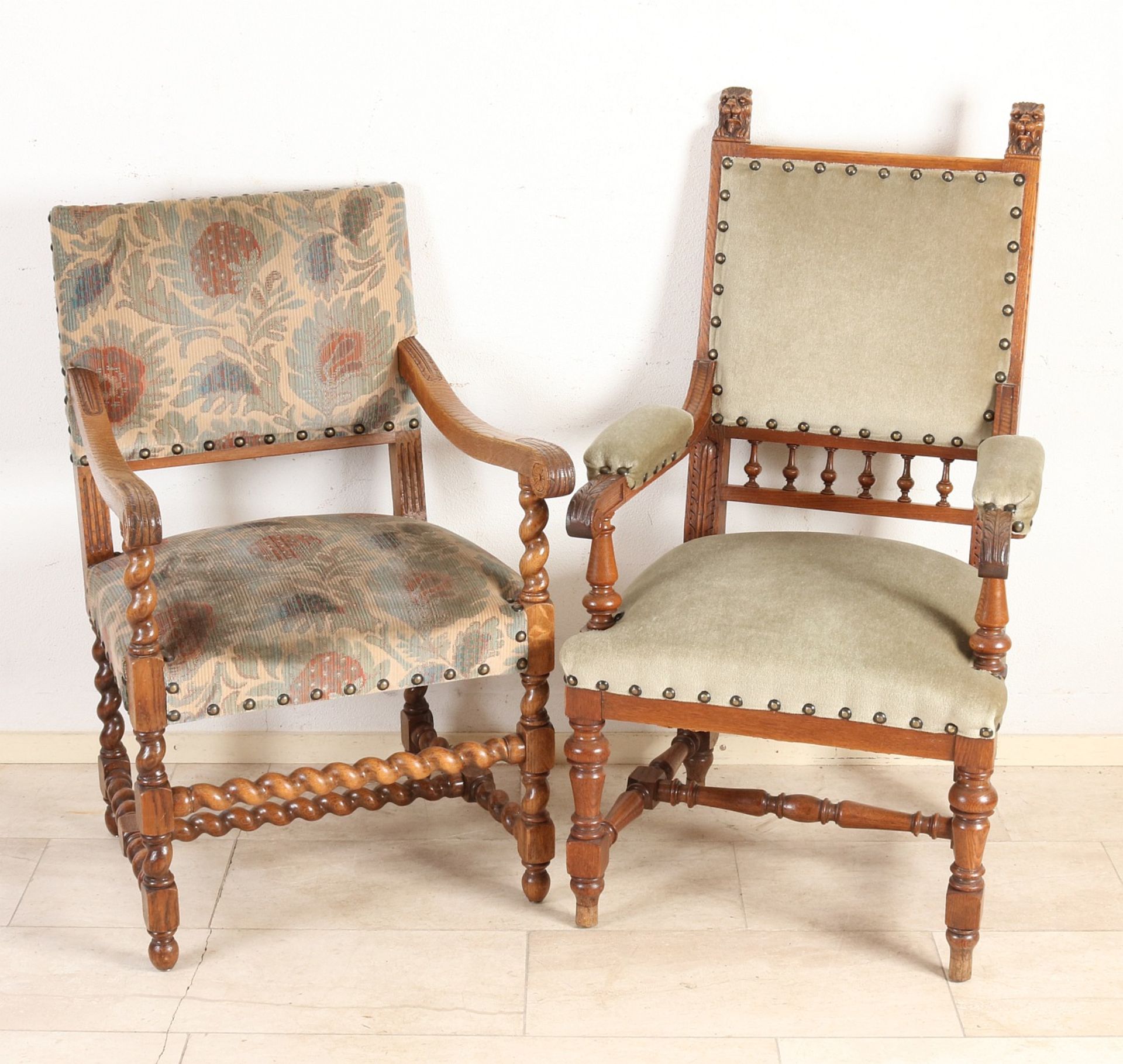 Two armchairs