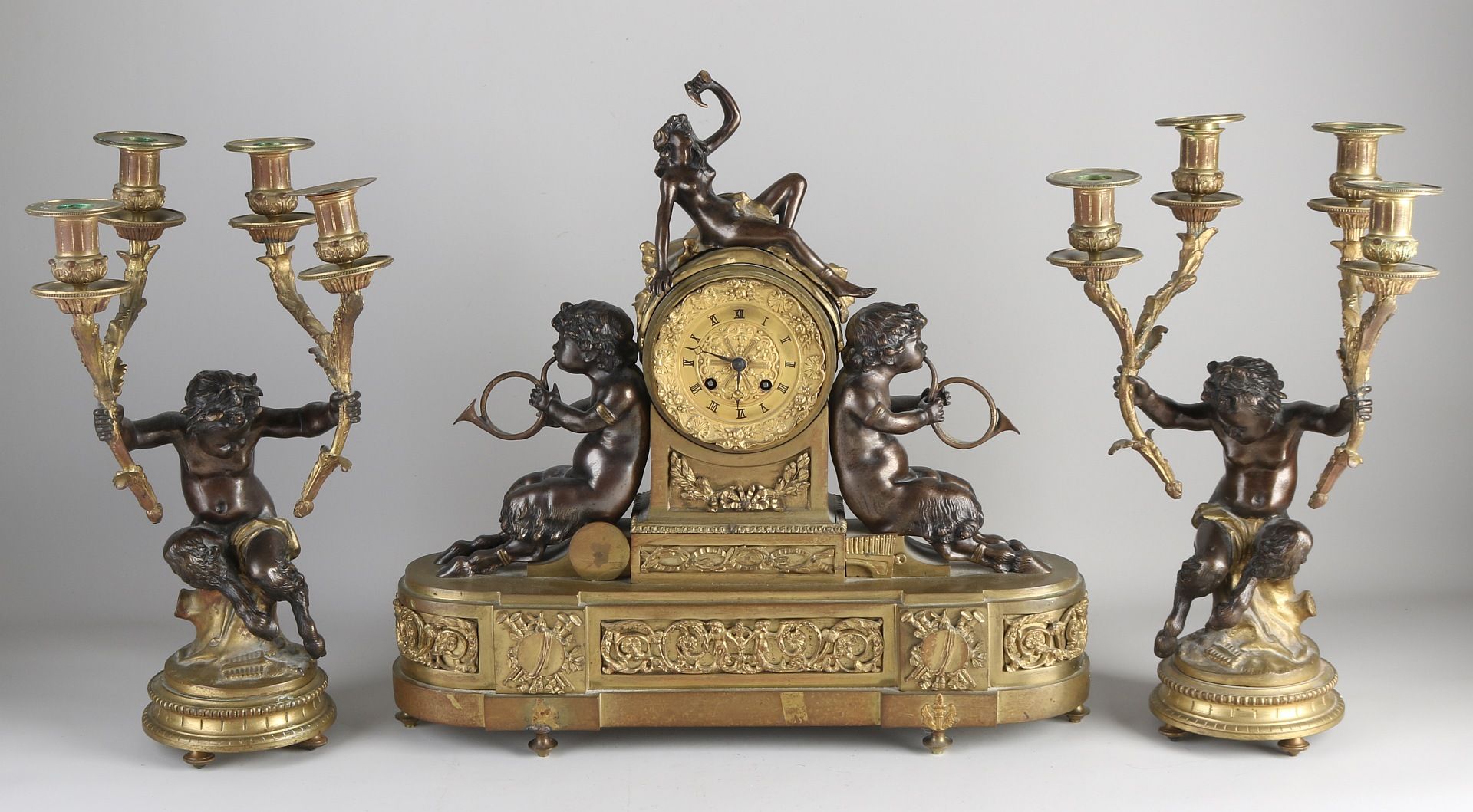 Three-piece clock set