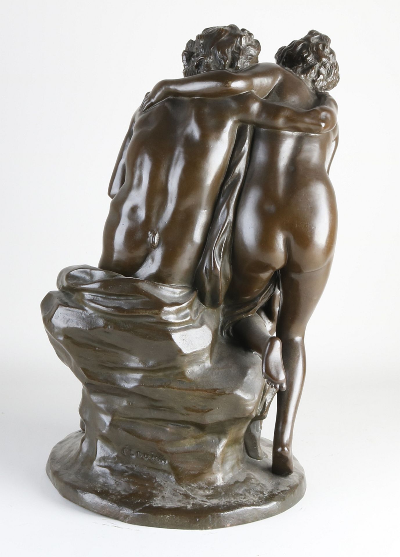 Bronze statue, Clodion - Image 2 of 3