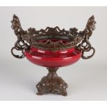 Antique Jugendstil table bowl, 1900