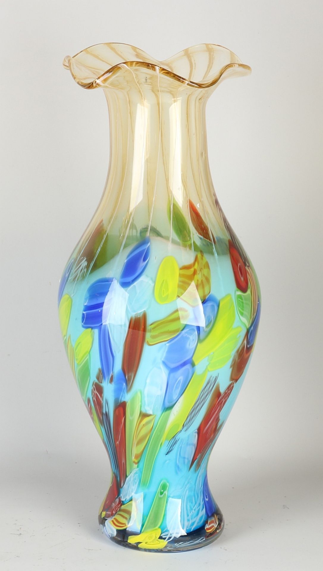 Modern Murano Style Glass Vase vaas