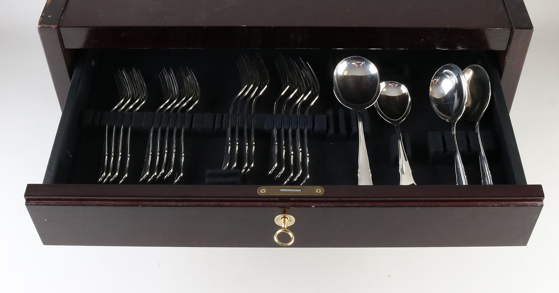 Silver cutlery cassette Robbe & Berking - Image 2 of 4