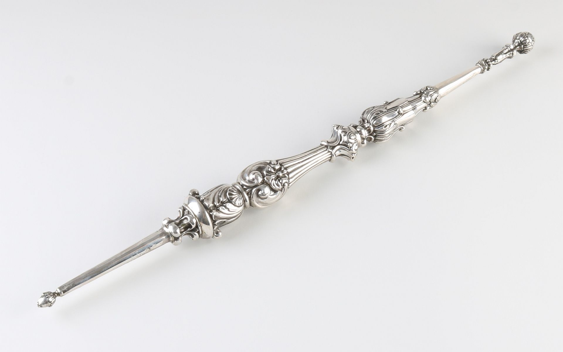 Silver scepter 'the wisdom'