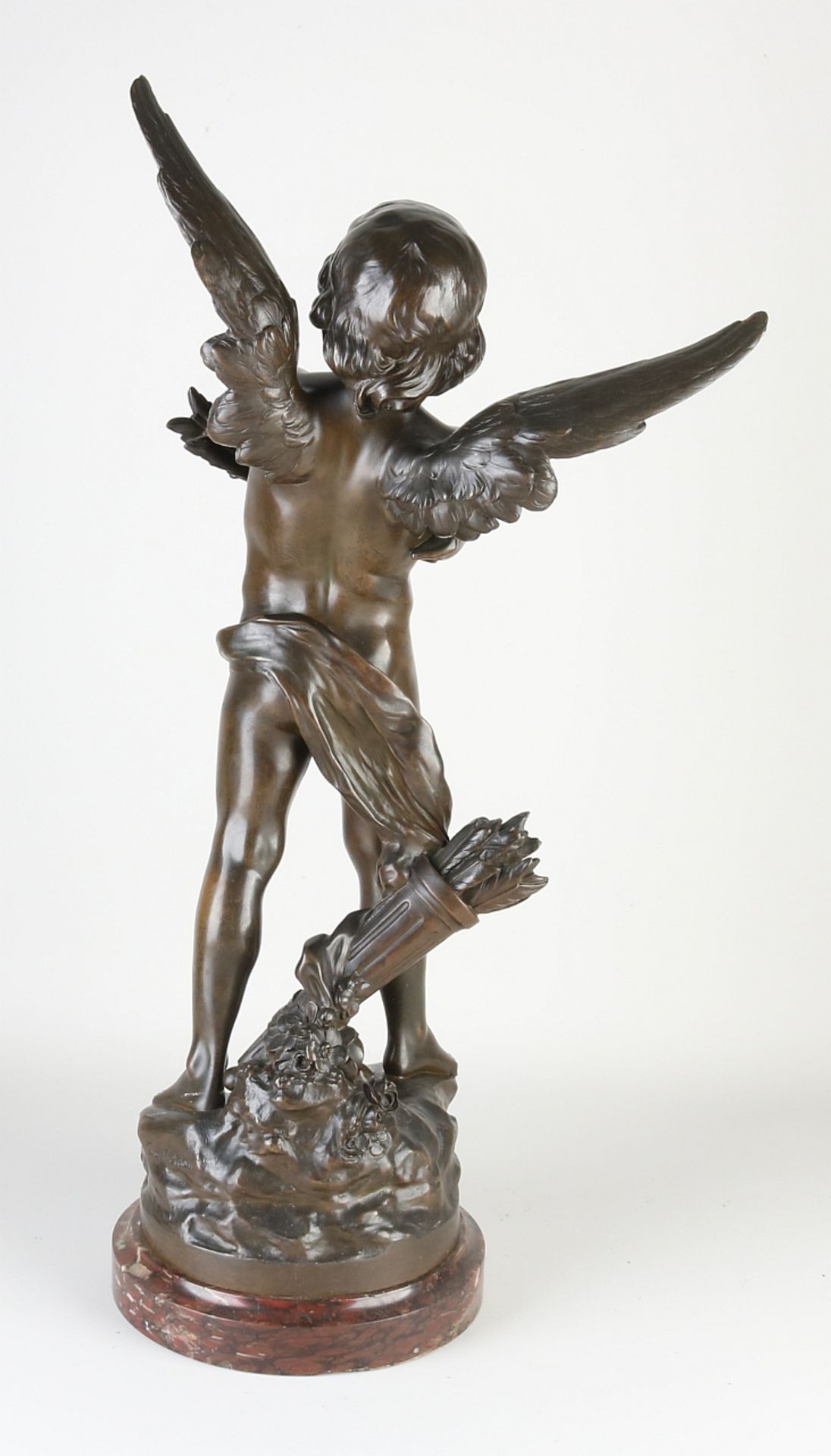 French bronze figure, Amor - Bild 2 aus 2