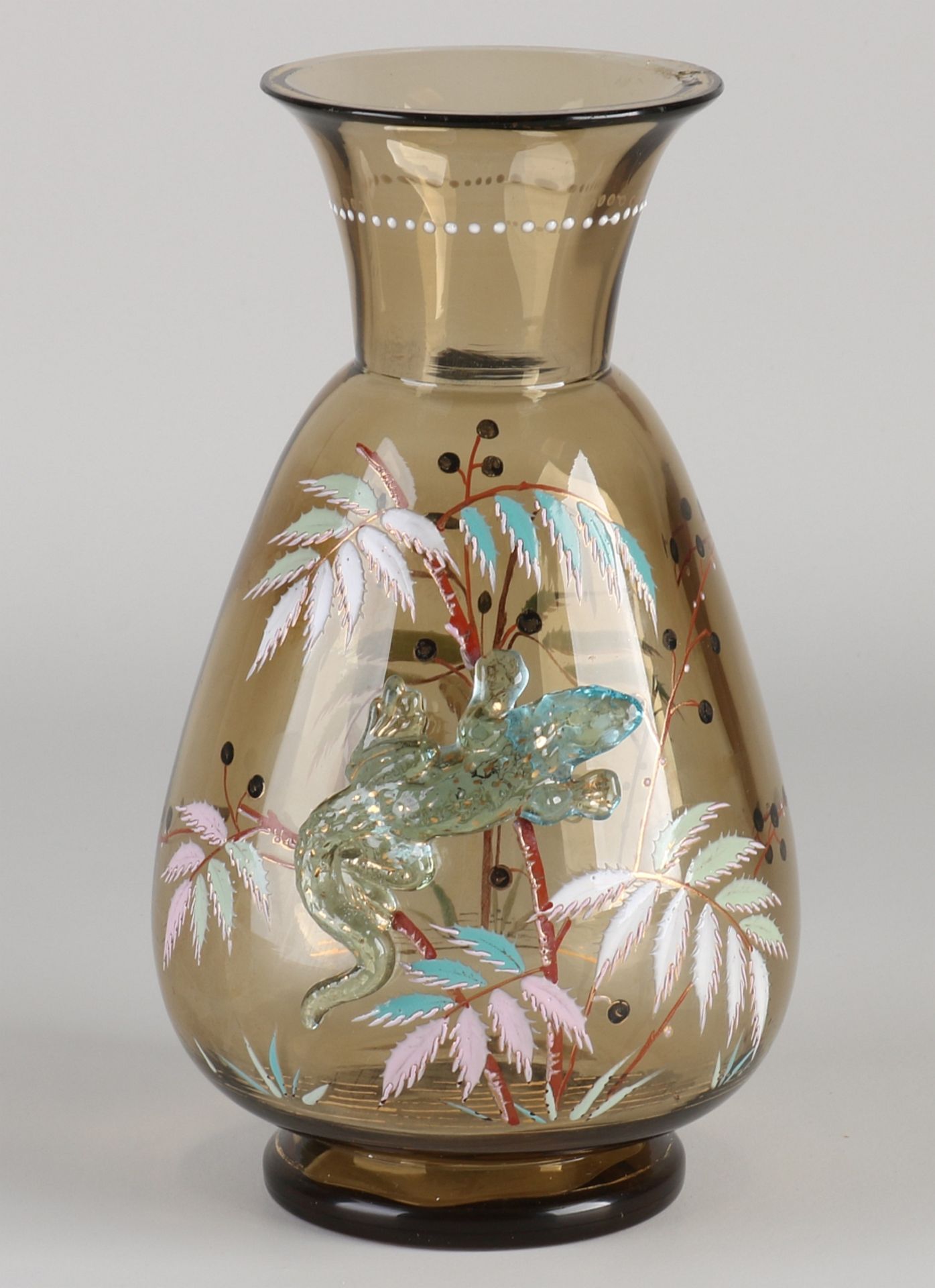 Antique Moser Harrach vase
