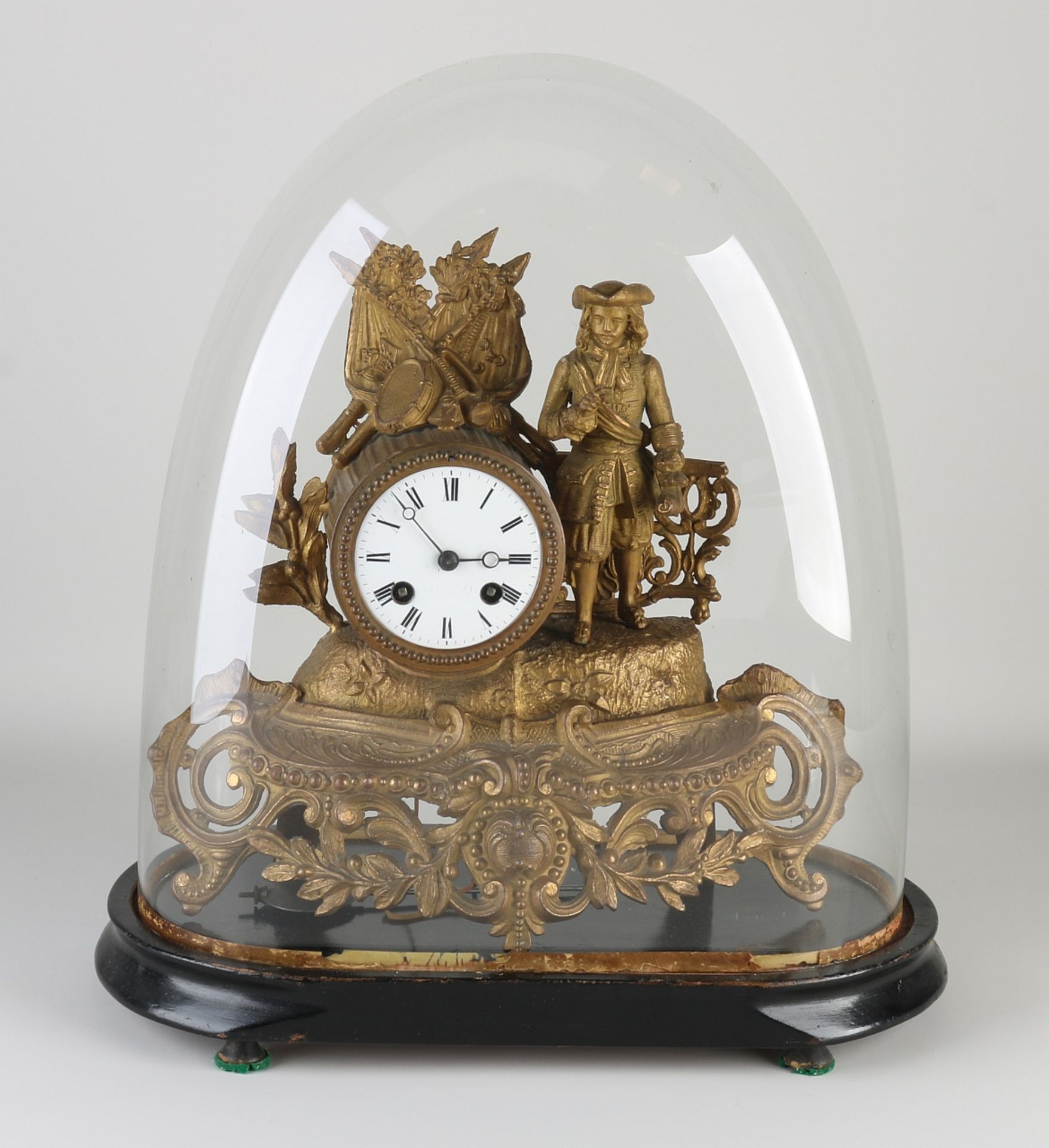 Antique French mantel clock, 1860 - Bild 2 aus 2