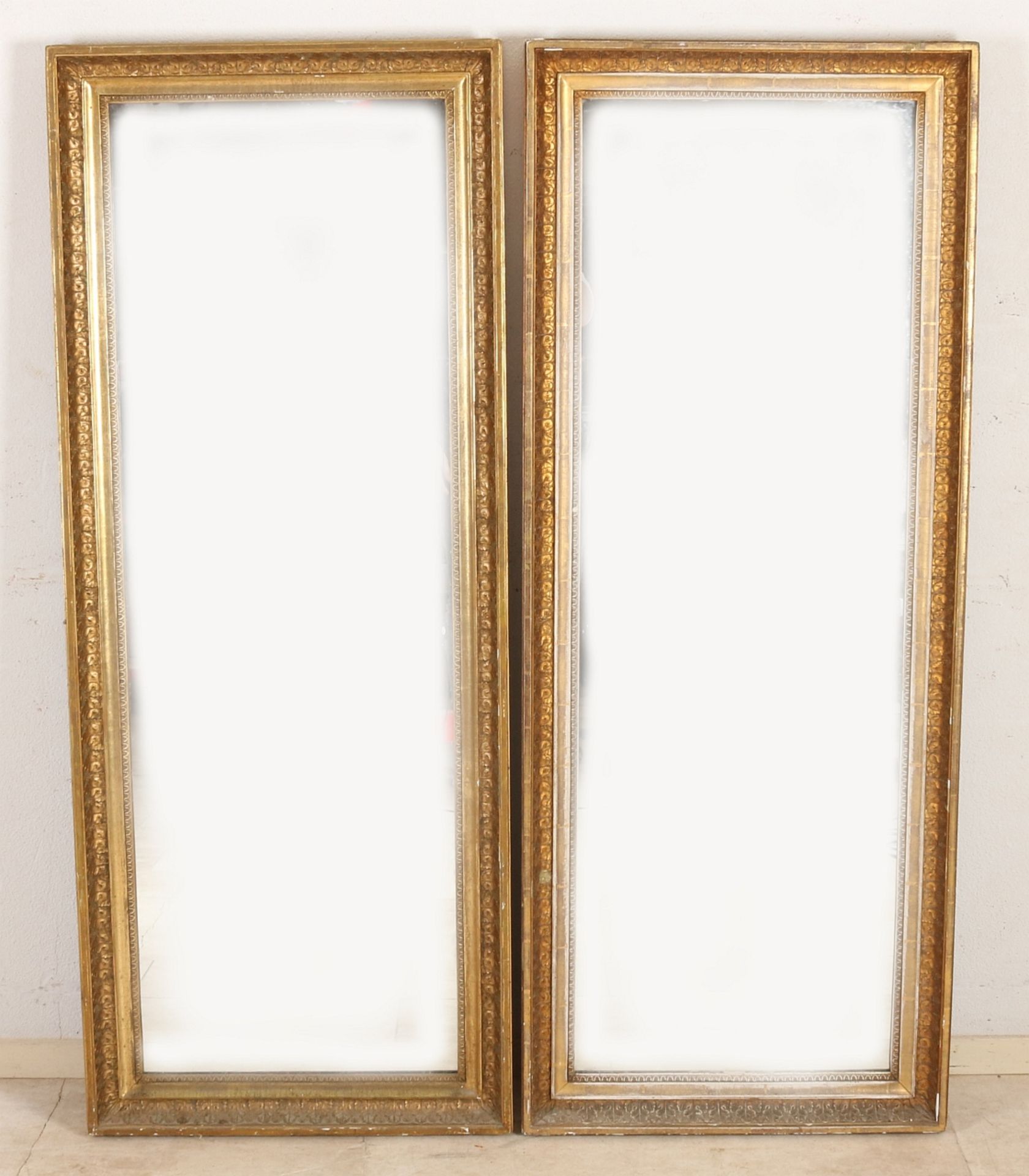 Two gilded mirrors