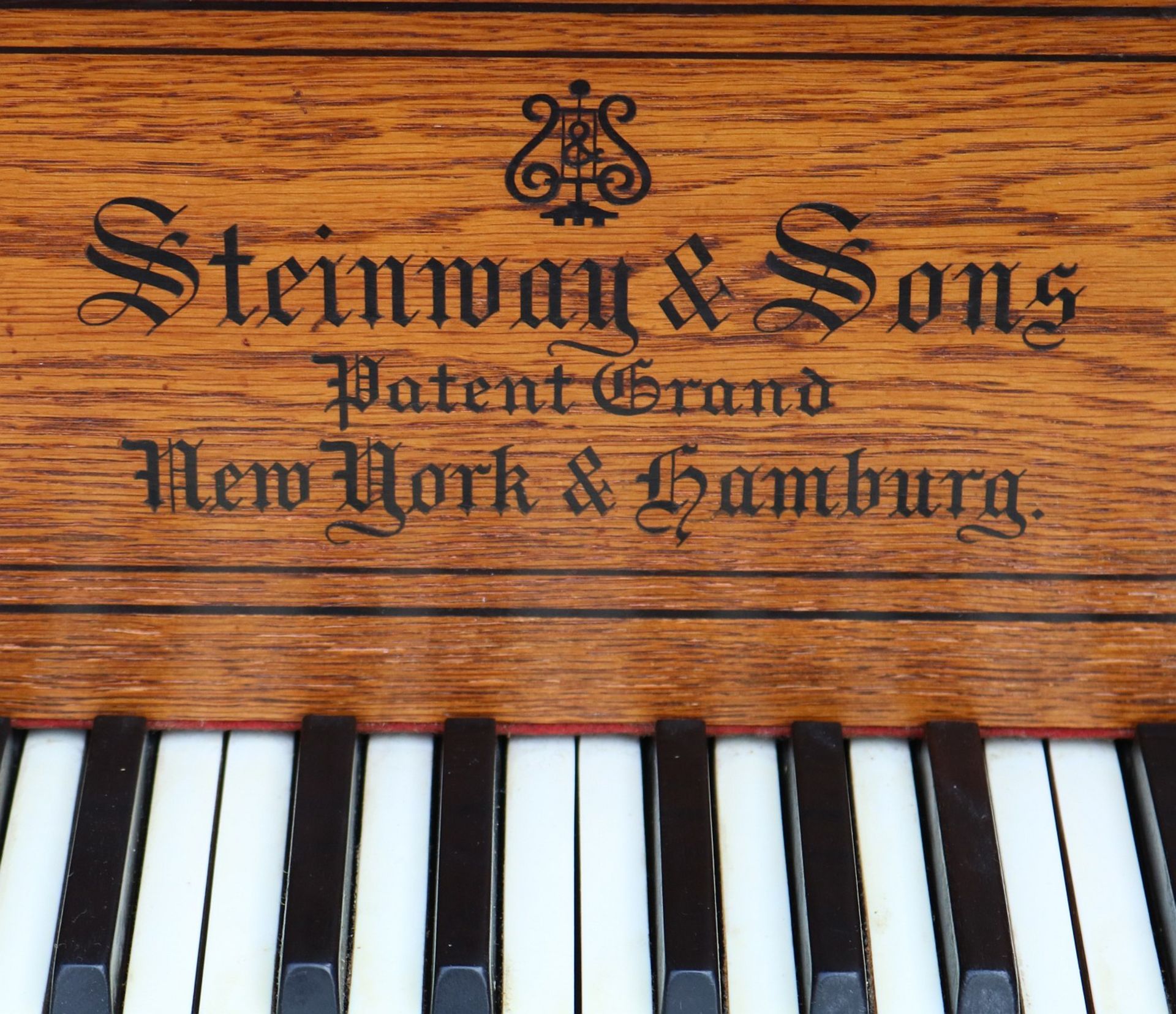 Antique Steinway grand piano from 1906 - Image 13 of 13