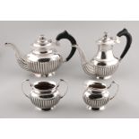 Silver crockery, 4 pieces