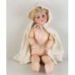 Antique porcelain doll, 1920