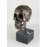 Bronze skull