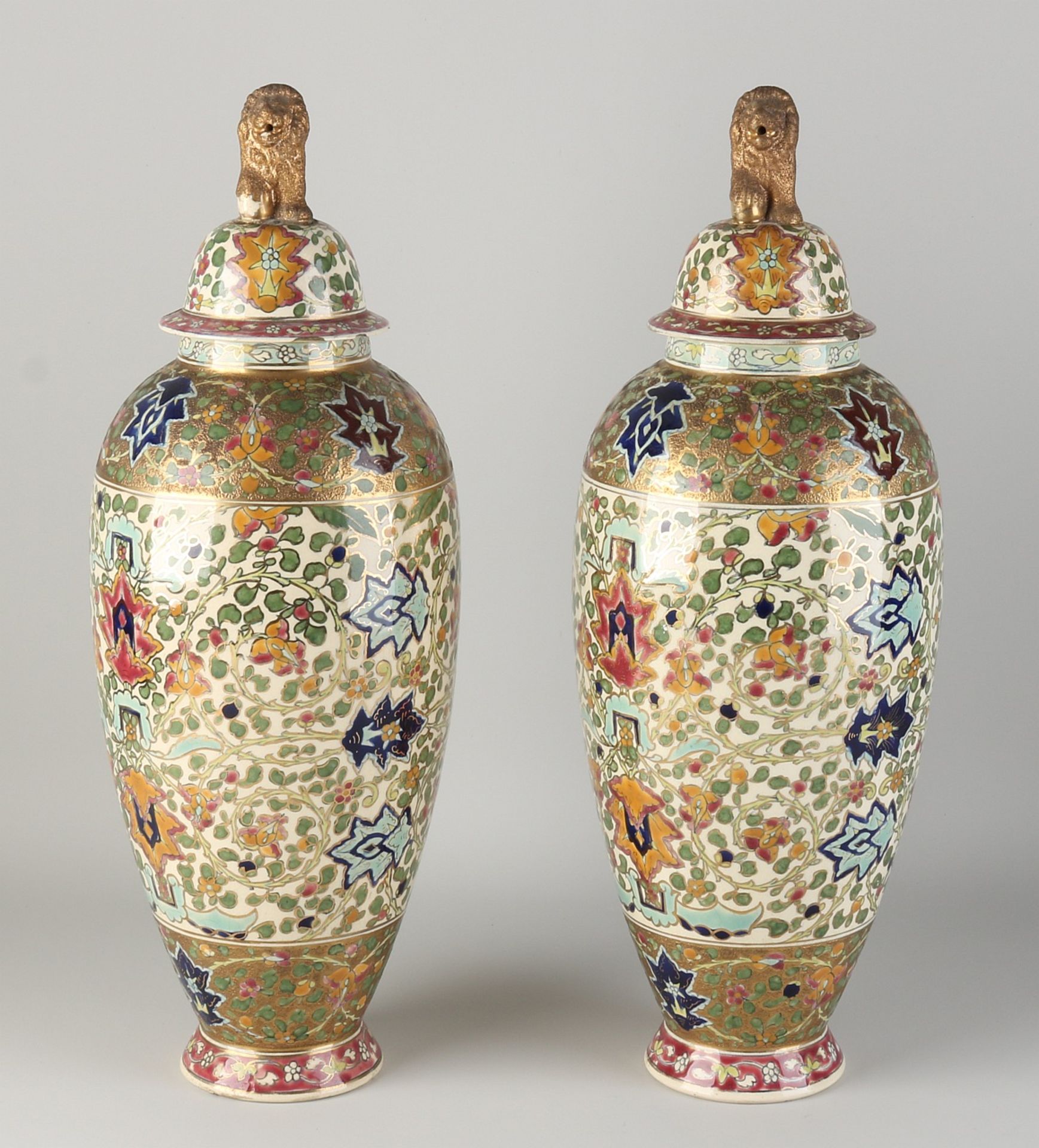 Two vases, Fischer Budapest