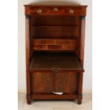 Mahogany secretary, 1820