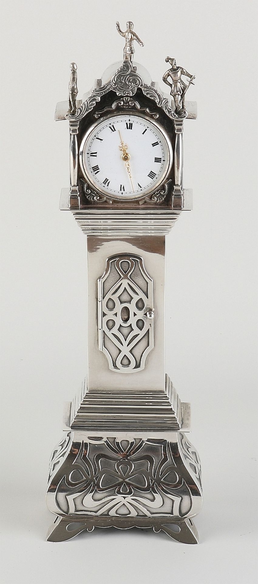 silver standing watch - Image 2 of 2