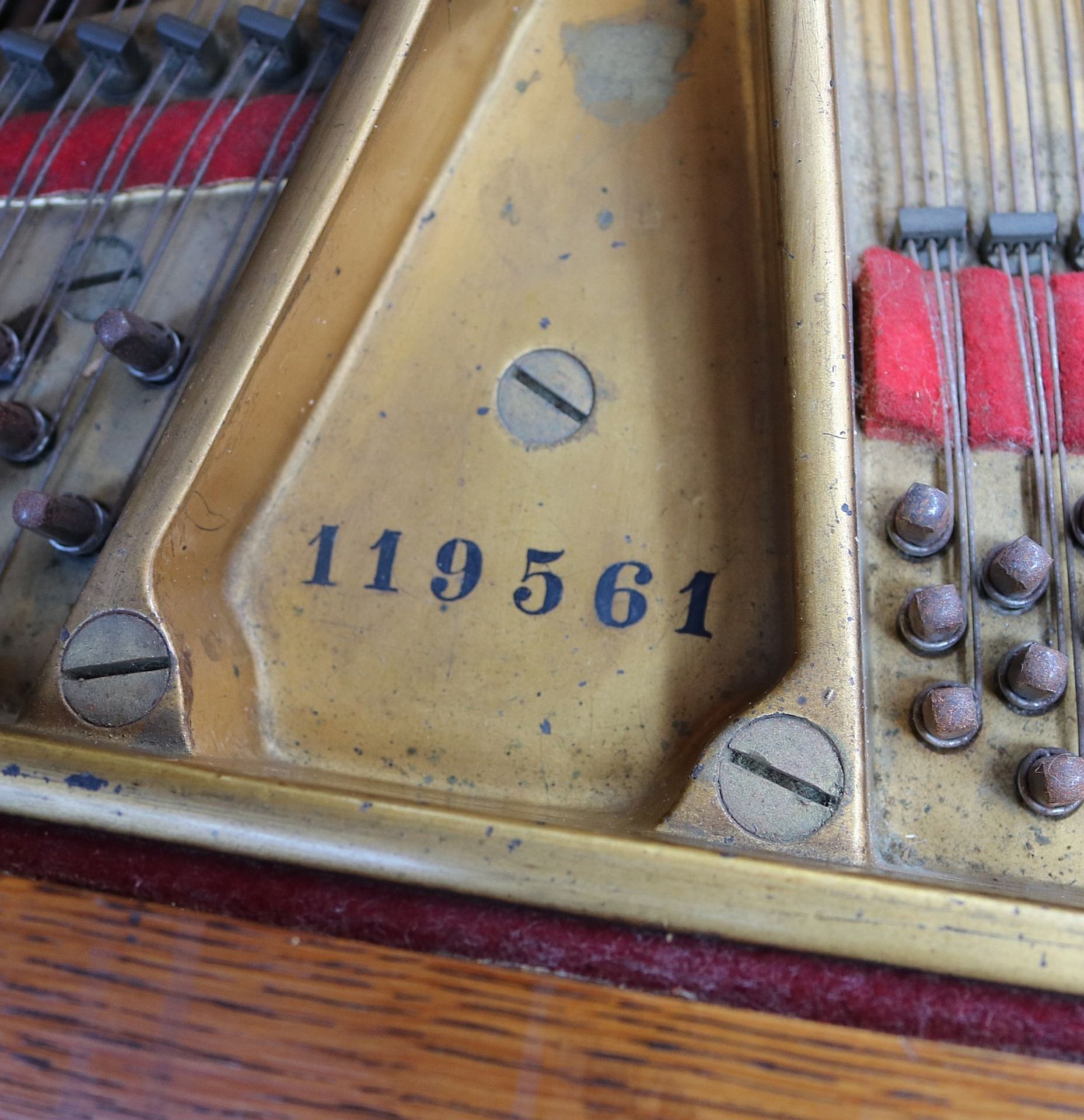 Antique Steinway grand piano from 1906 - Image 11 of 13