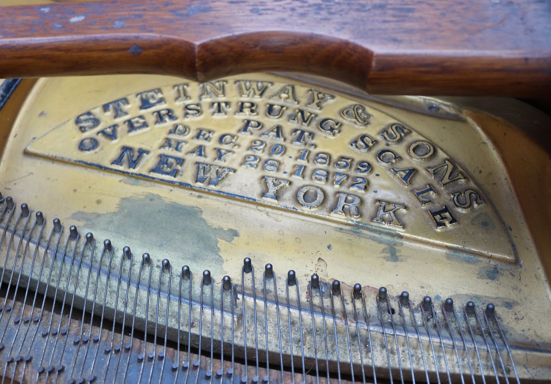 Antique Steinway grand piano from 1906 - Image 9 of 13