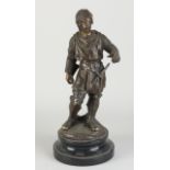 Bronze figure, Knight