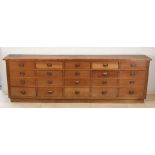 Antique apothecary drawer unit