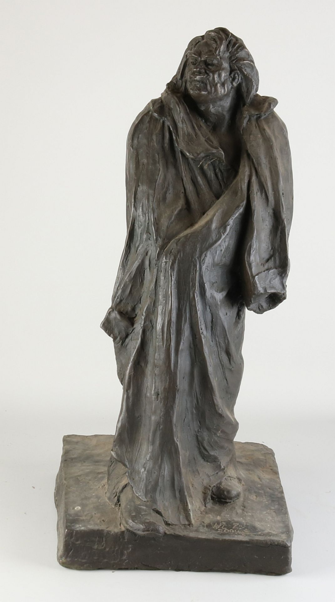Bronze figure, Balthazar Balzak