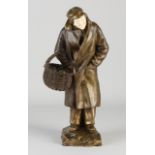 Antique French bronze figure